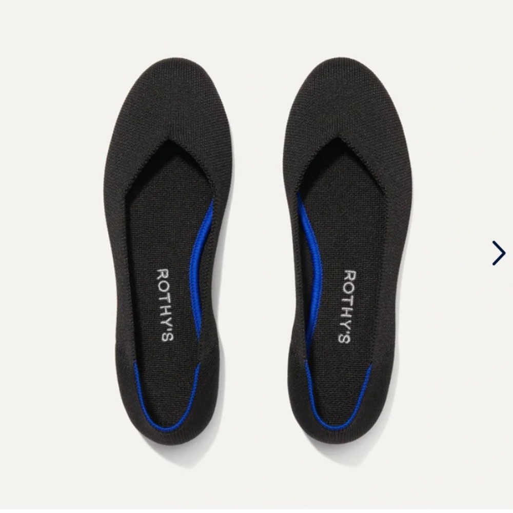 Rothy’s Black “The Flat” Size 10.5